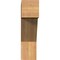 Ekena Millwork Traditional Block Smooth Bracket, Western Red Cedar, 5 1/2"W x 20"D x 20"H BKT06X20X20TRA05SWR - alternate 4